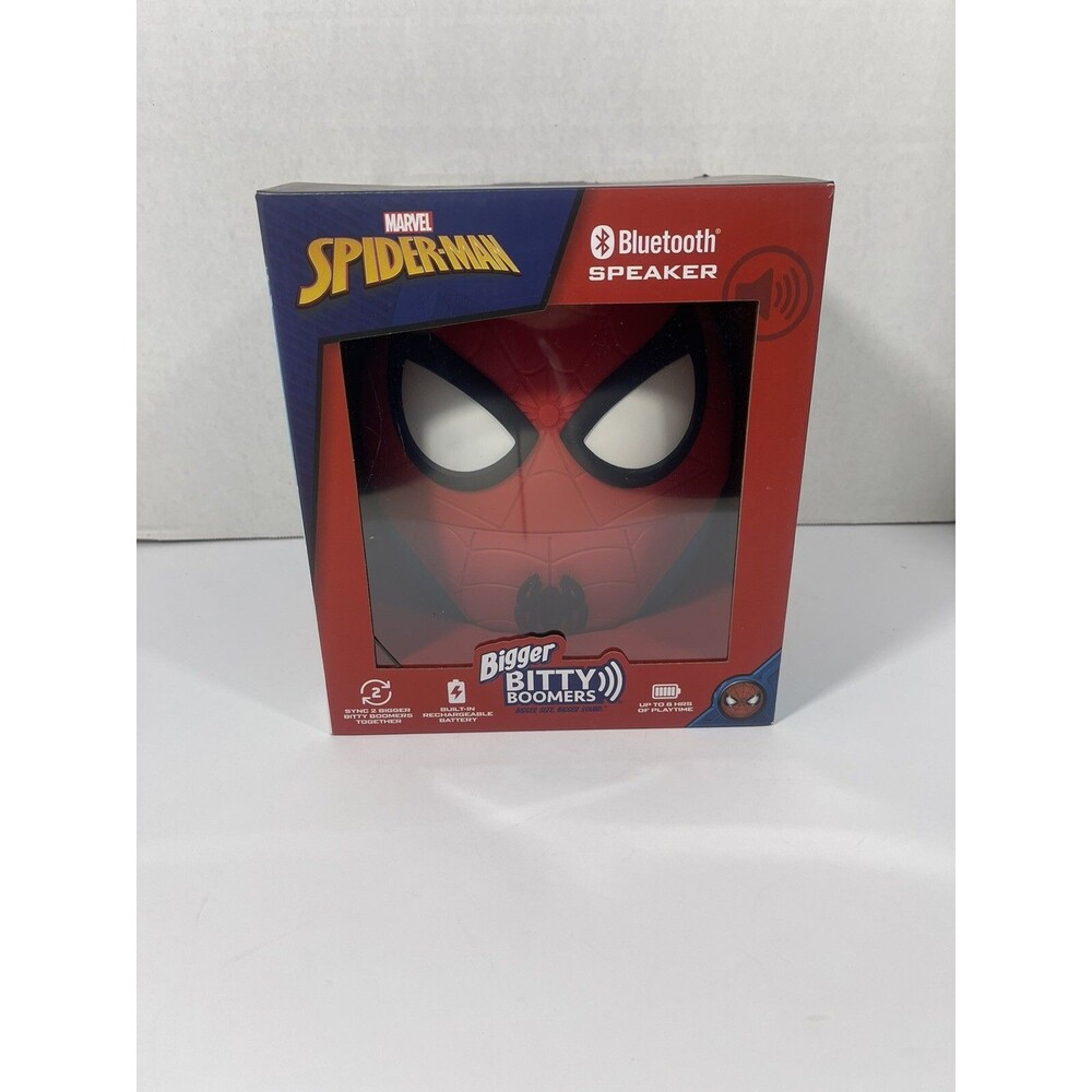 Marvel Spider-man Bluetooth Speaker Bigger Bitty Boomers